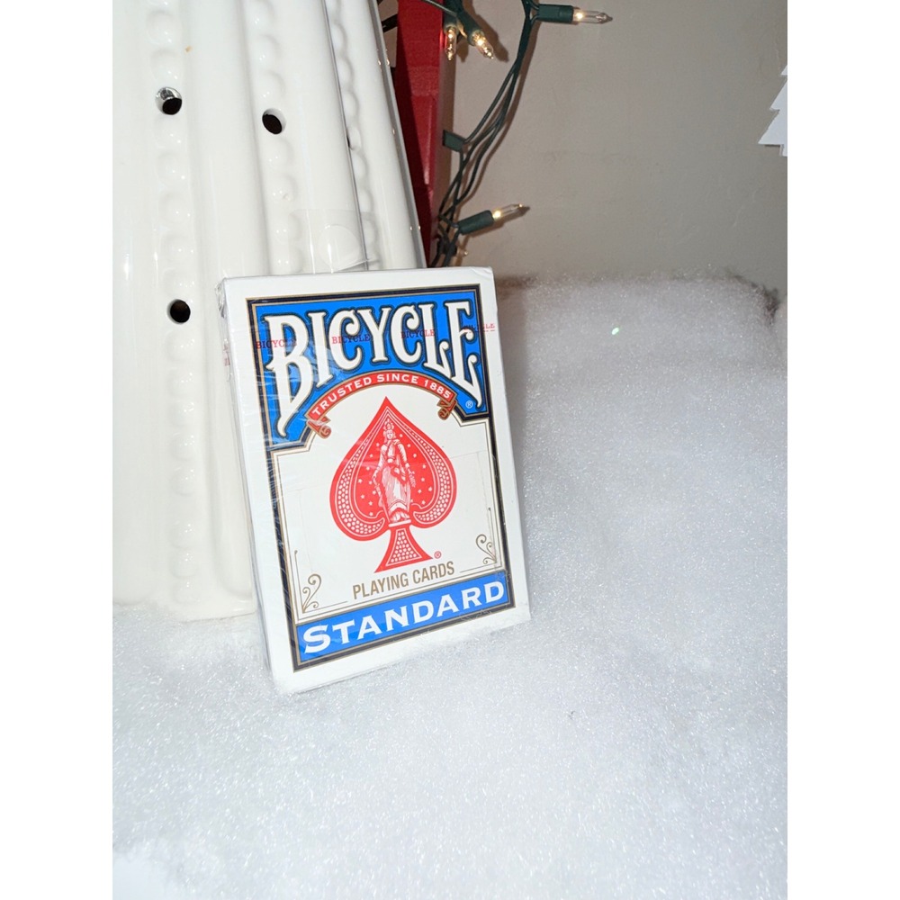 Bicycle Standard Playing Cards Deck Red Blue White New‎ Sealed